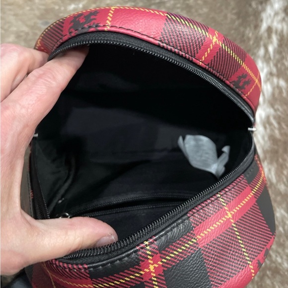 Loungefly Harry Potter Gryffindor Red Plaid Mini Backpack - Picture 3 of 5